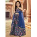 Navy Blue Silk Kids Lehenga Choli 266412 Navy Blue Silk Kids Lehenga Choli 266412