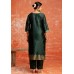 Green Cotton Silk Readymade Pant Style Suit 308830